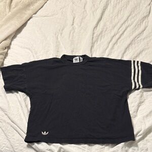 adidas Black Short Sleeve Tee